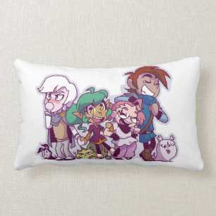 Almofada Lombar Amigos e animais de estimação do Harpy Gee!