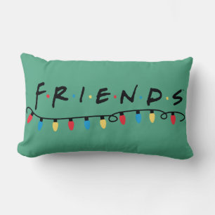 Almofada Lombar AMIGOS™   Logotipo das luzes de Natal