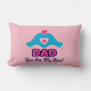 Almofada Lombar ☐ ↷ Amo-te Pai, és o meu Hero Fabuloso Lumbar