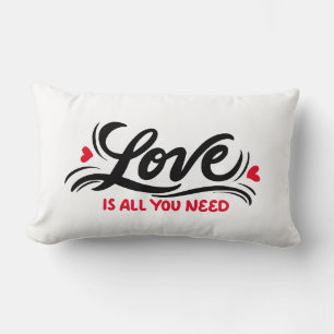 Almofada Lombar Amor é tudo que você precisa