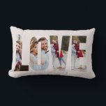 Almofada Lombar Amor Moderno Moldura 4 Foto Personalizada<br><div class="desc">Crie um acento significativo e elegante para a sua casa com a **Almofada Lombar Personalizada com 4 Fotos Modern Love Frame**. Esta almofada lombar elegante apresenta um design de moldura contemporâneo com tema de amor que exibe lindamente quatro das suas fotos favoritas, tornando-a uma peça de decoração verdadeiramente pessoal. Perfeita...</div>