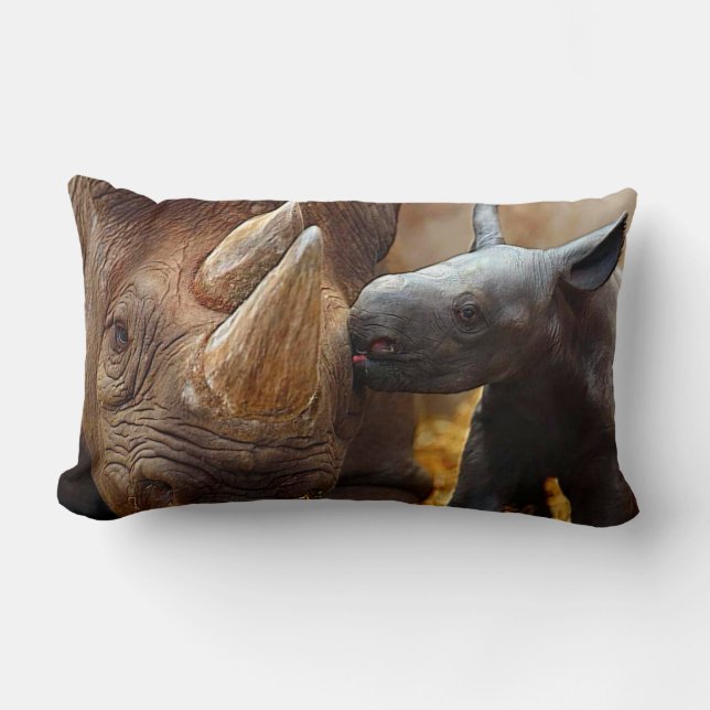 Almofada Lombar "Amor Selvagem" (Frente)