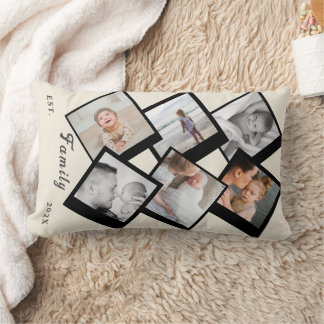 Almofada Lombar Amor Sempre – Colagem de Fotos Personalizadas de F