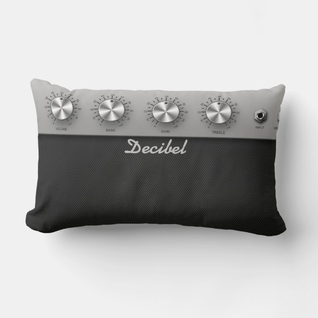 Almofada Lombar Amplificador da guitarra (Frente)