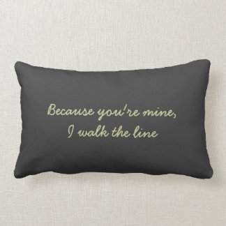 Almofada Lombar Anda a linha travesseiro decorativo