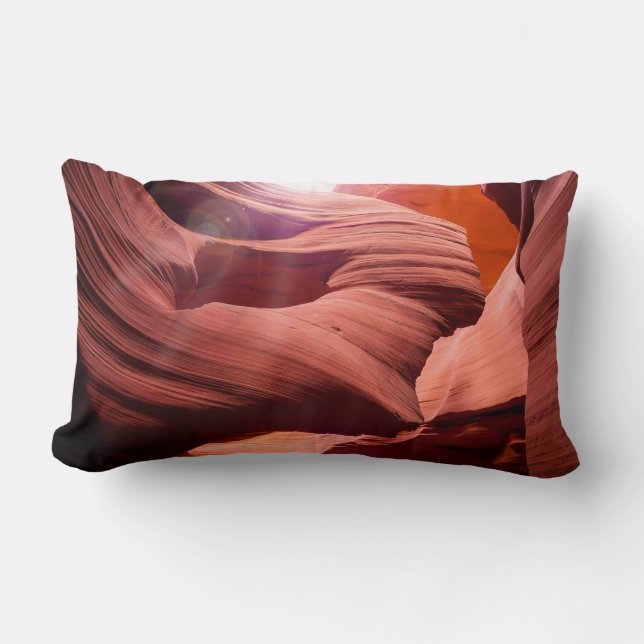 Almofada Lombar Antelope Canyon | Zazzle_Growth. (Frente)