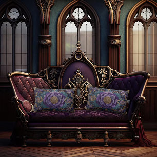 Almofada Lombar Antiguidade Design Dark Academia Lumbar Travesseir