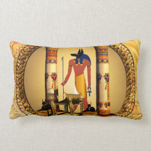 Almofada Lombar Anubis, deus egípcio