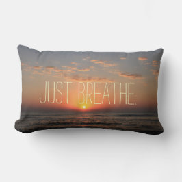 Almofada Lombar Apenas Respire a citação