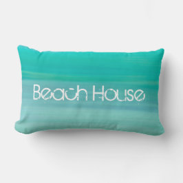 Almofada Lombar Aquamarine Sea Water Beach House