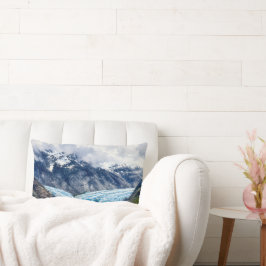 Almofada Lombar Aquarela Dawes Glacier Alasca Cabines Lodge Aconch