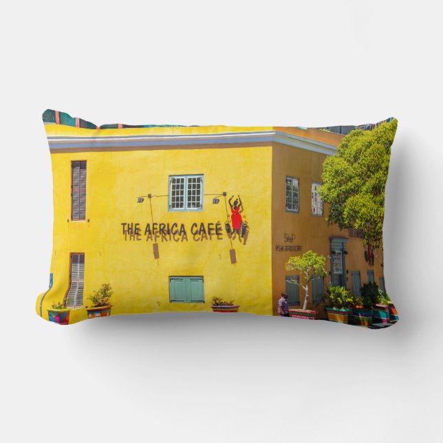 Almofada Lombar Arquitetura de paisagem urbana da Cidade do Cabo n (Frente)