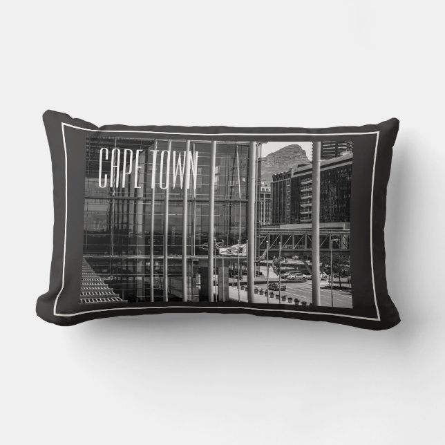 Almofada Lombar Arquitetura de paisagem urbana da Cidade do Cabo n (Frente)