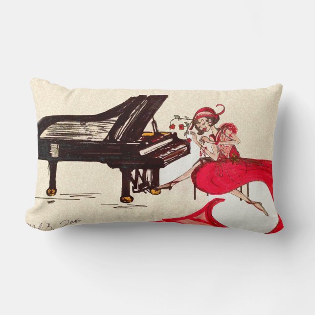 Almofada Lombar Art deco (Frente)