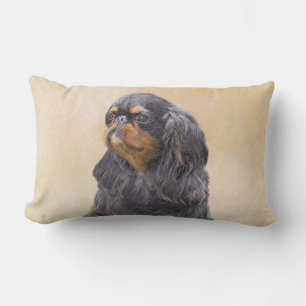 Almofada Lombar Arte Animal Original Pintura Inglesa Toy Spaniel