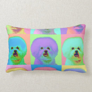 Almofada Lombar Arte Op - Bichon Frise - Cody