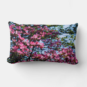 Almofada Lombar Árvore de Dogwood florada rosa