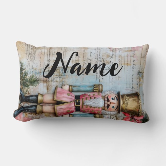 Almofada Lombar Árvore de Natal personalizada e pirata (Frente)
