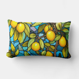Almofada Lombar Árvore Limão, Vidro Estreito, Na moda