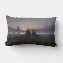 Ascensão lunar sobre o mar (Caspar David Friedrich