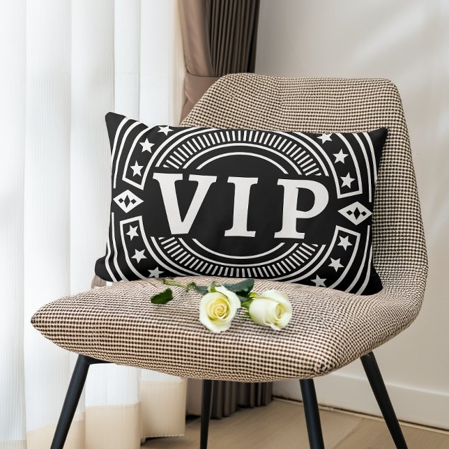 Almofada Lombar Assento Reservado VIP Cores Personalizadas Retrô (Criador carregado)