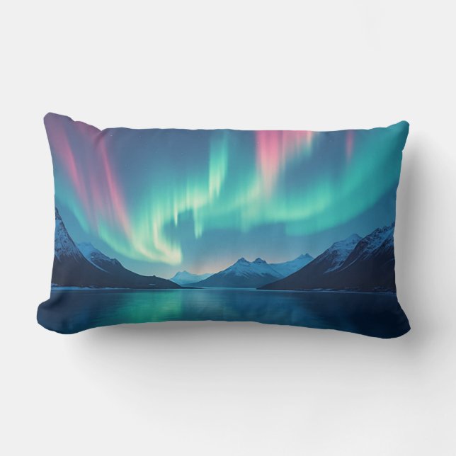 Almofada Lombar Aurora Islandesa (Frente)