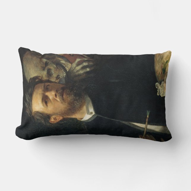 Almofada Lombar Autorretrato com a morte como um falhado (por Böck (Frente)