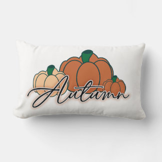 Almofada Lombar 🍂 Autumn Pumpkins Decorative Travesseiro 🍂