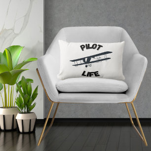 Almofada Lombar Aviador de aviação simples Legal de avião salva-vi