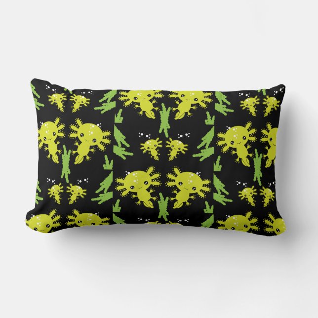 Almofada Lombar Axaotl Salamander Kids Gift (Frente)