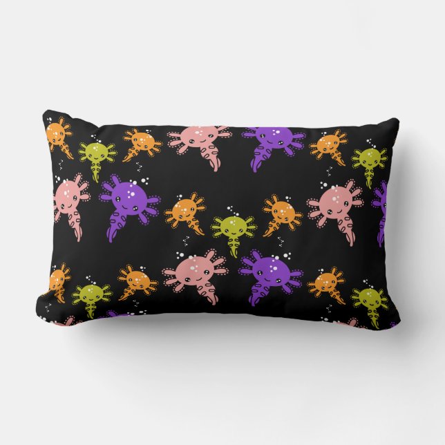 Almofada Lombar Axaotl Salamander Kids Gift (Frente)