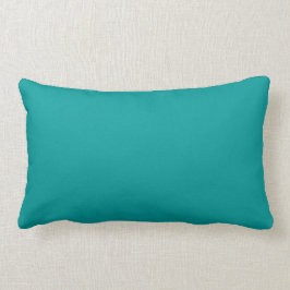 Almofada Lombar Azul Teal Comum > Travesseiros decorativos