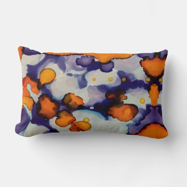 Almofada Lombar Azure Pumpkin (Frente)