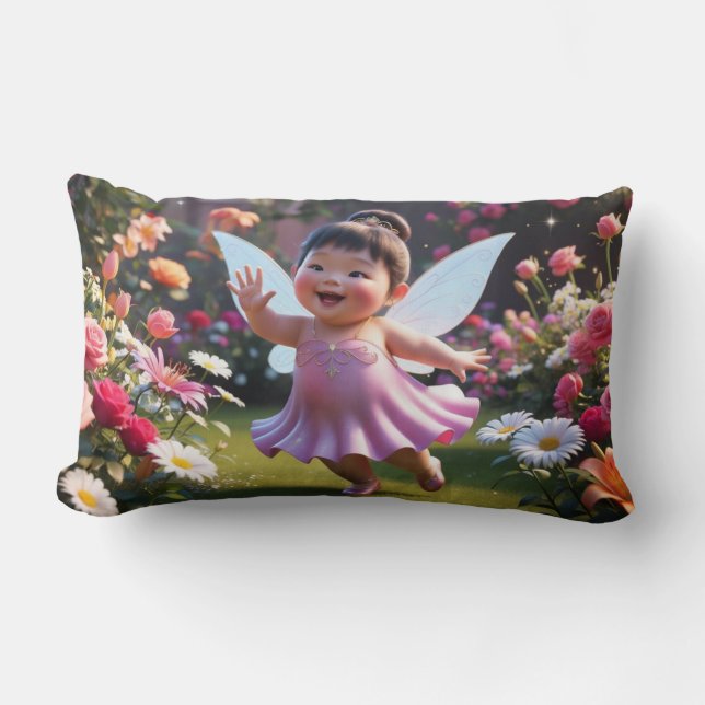 Almofada Lombar Baby Fairy Saudações (Frente)