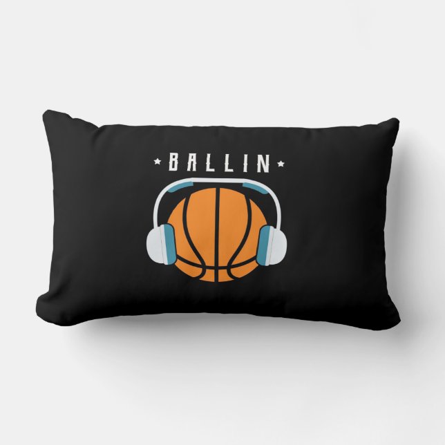 Almofada Lombar Ballin Basball Art (Frente)