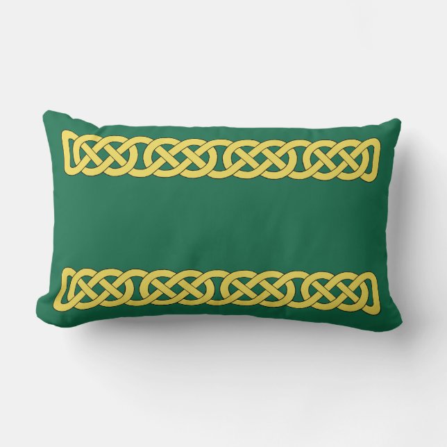 Almofada Lombar Banda Celtic Knotwork (Frente)