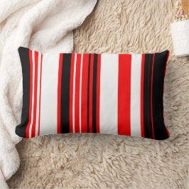 Almofada Lombar Bandas brancas e Pretas