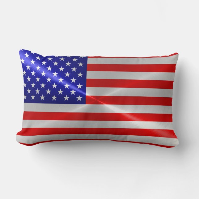 Almofada Lombar Bandeira Americana (Frente)