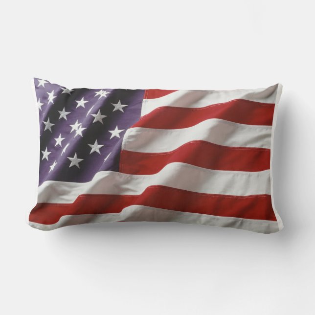 Almofada Lombar Bandeira Americana (Frente)