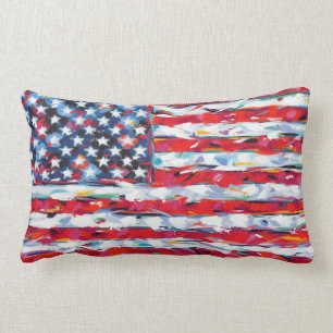 Almofada Lombar Bandeira Americana