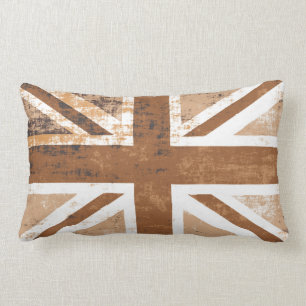 Almofada Lombar Bandeira BRITÂNICA britânica de Union Jack na
