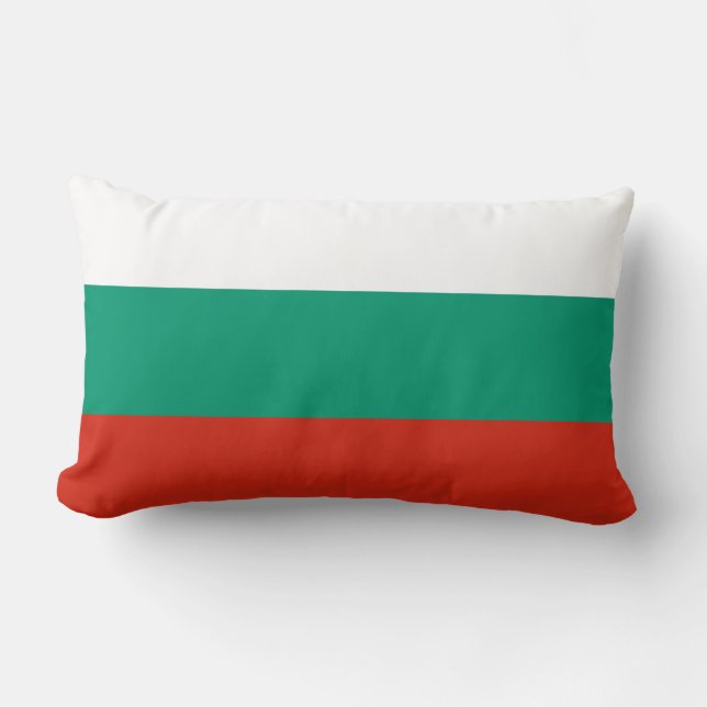 Almofada Lombar Bandeira da Bulgária (Frente)