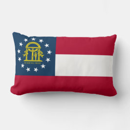 Almofada Lombar Bandeira da Geórgia (Estado dos EUA)