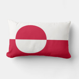 Almofada Lombar Bandeira da Gronelândia