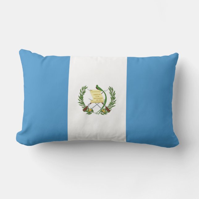 Almofada Lombar Bandeira da Guatemala (Frente)