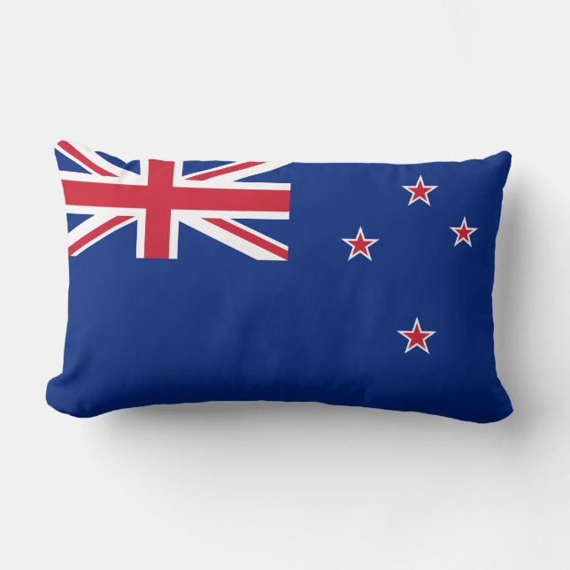 Almofada Lombar Bandeira da Nova Zelândia (Frente)