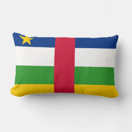 Almofada Lombar Bandeira da República Centro-Africana (RCA)