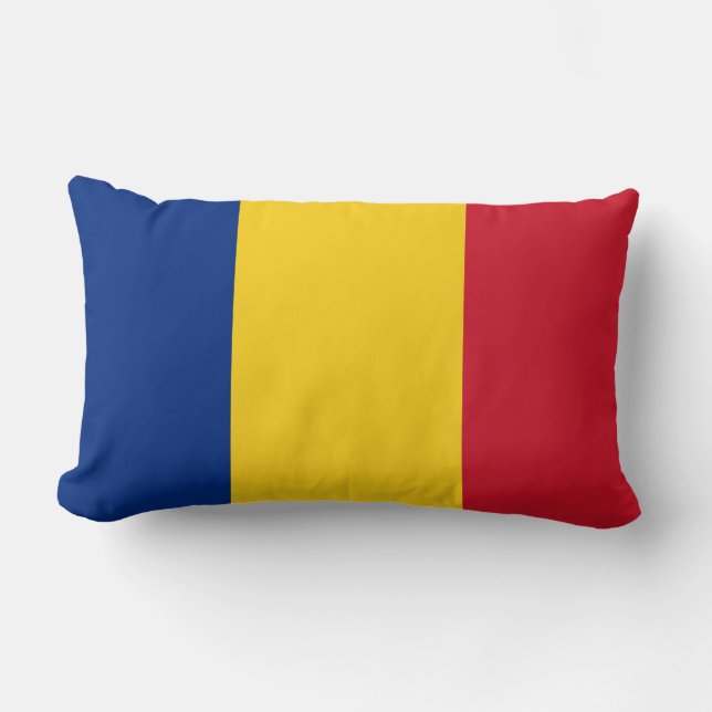 Almofada Lombar Bandeira da Romênia (Frente)