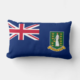 Almofada Lombar Bandeira das Ilhas Virgens Britânicas (BVI)