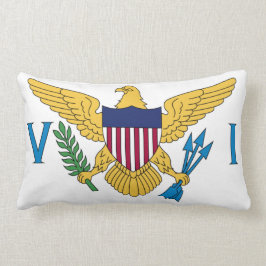 Almofada Lombar Bandeira das Ilhas Virgens dos Estados Unidos